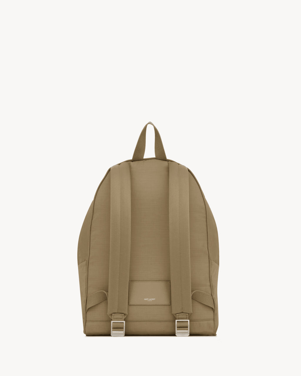 Saint Laurent CITY backpack in nylon ripstop and leather