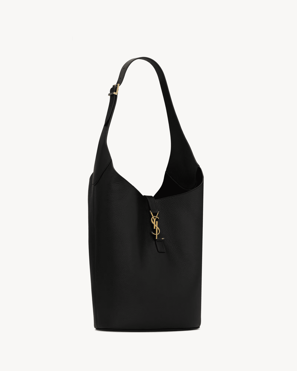 Saint Laurent LE 5 À 7 hobo in grained leather