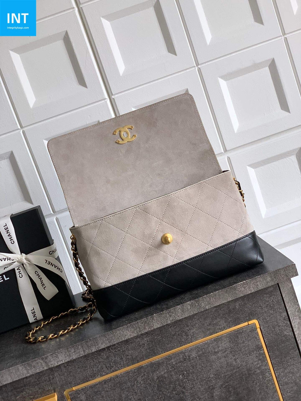 Chanel Large Flap Bag with Top Handle