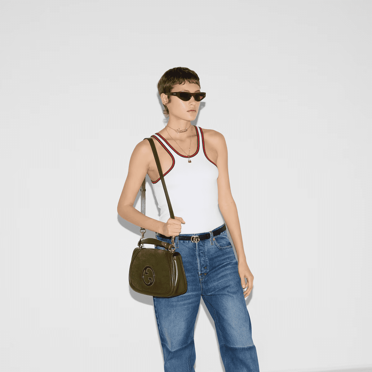 GUCCI BLONDIE LARGE TOP HANDLE BAG