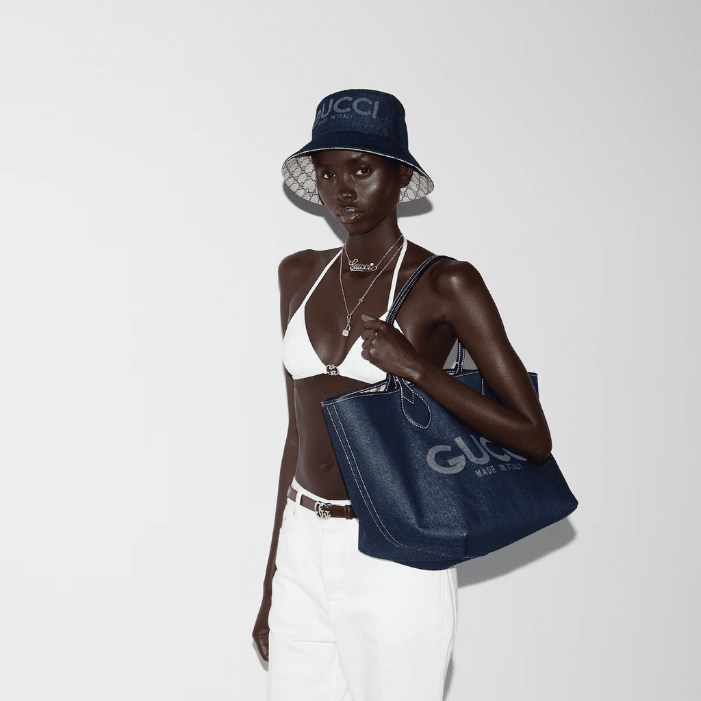 GUCCI TOTISSIMA LARGE REVERSIBLE TOTE BAG