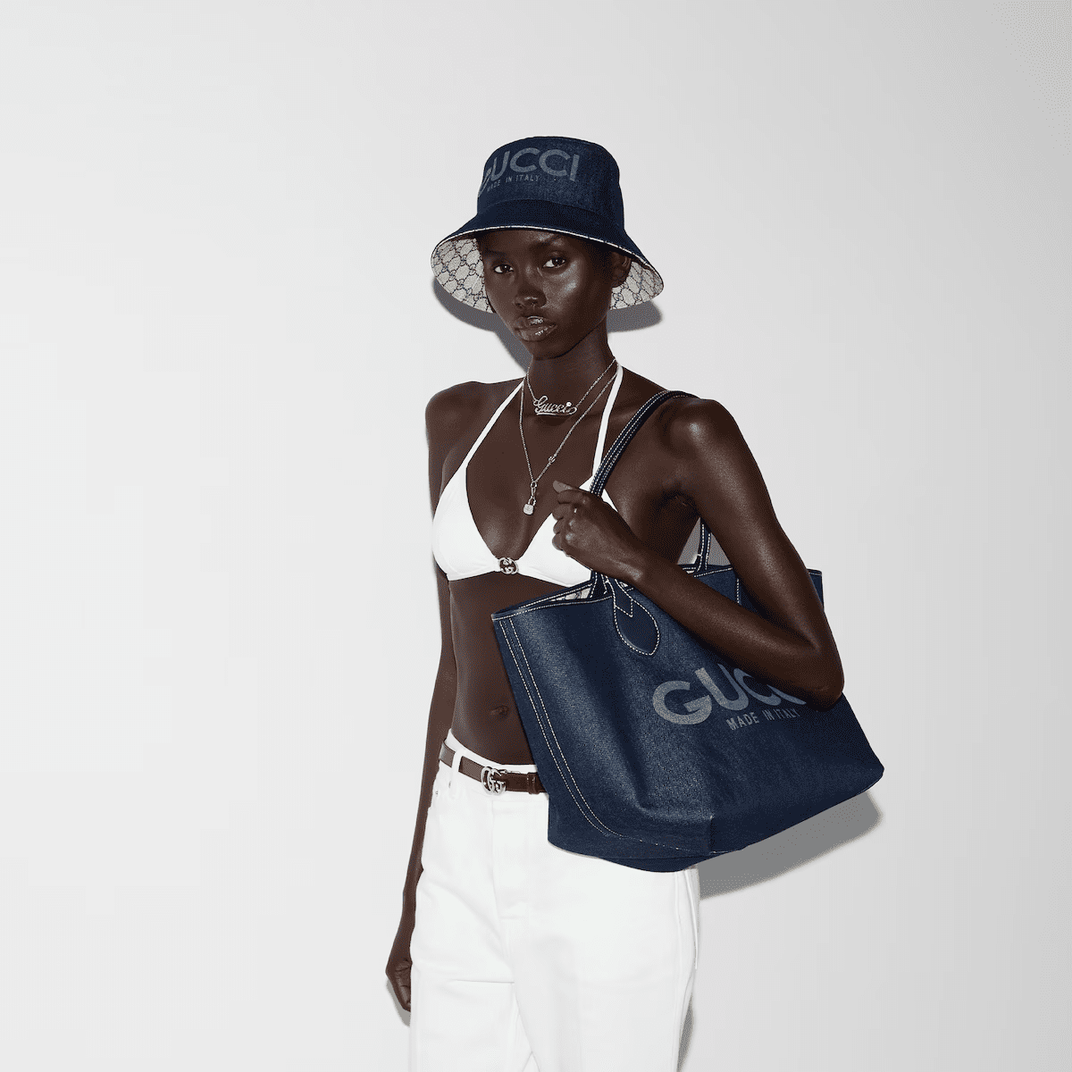 GUCCI TOTISSIMA LARGE REVERSIBLE TOTE BAG