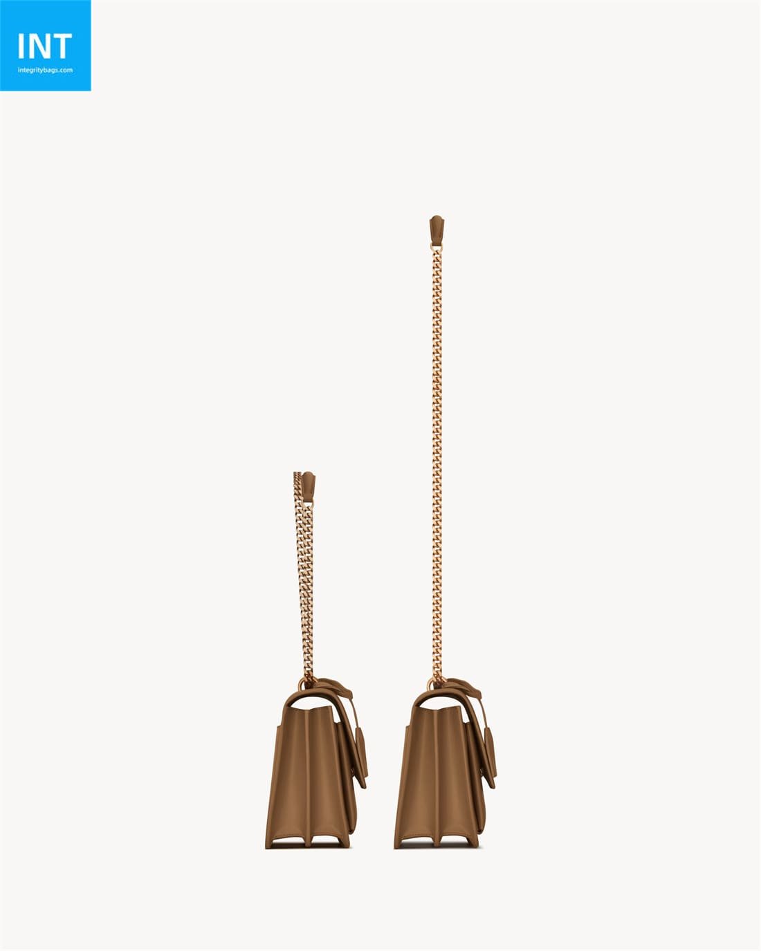 Saint Laurent SUNSET medium IN SMOOTH LEATHER