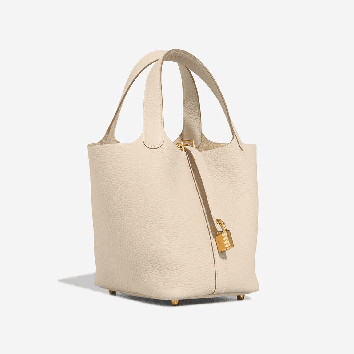 Hermès Picotin 18 Taurillon Clémence Craie