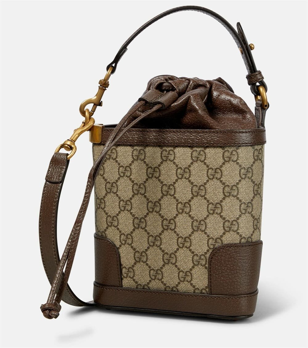 Gucci Ophidia GG Small canvas bucket bag
