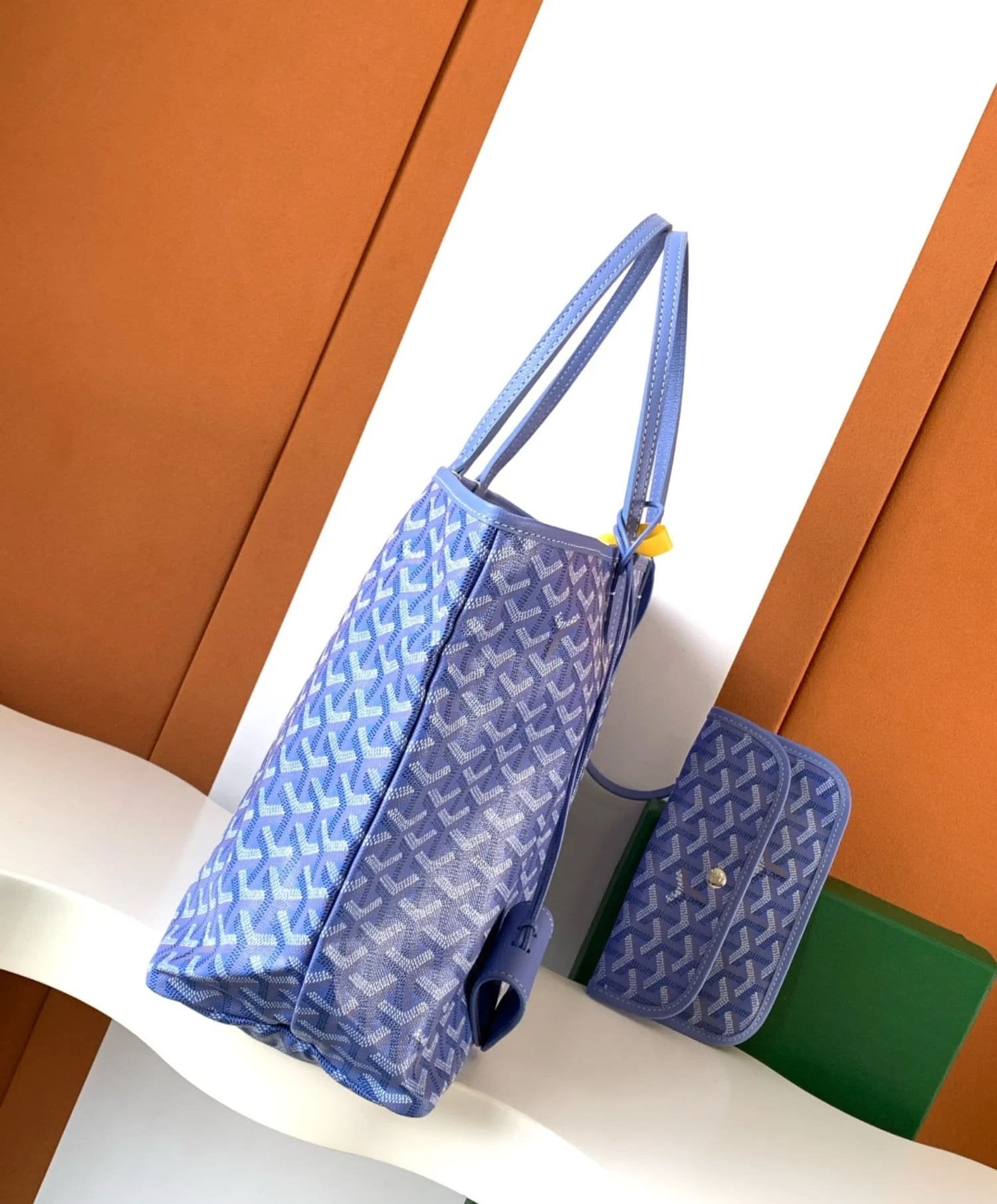 Goyard PM Saint Louis Tote Coated Canvas