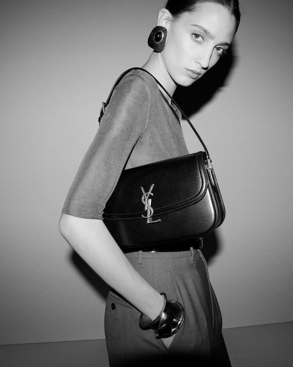 Saint Laurent SOLFERINO medium in BOX SAINT LAURENT
