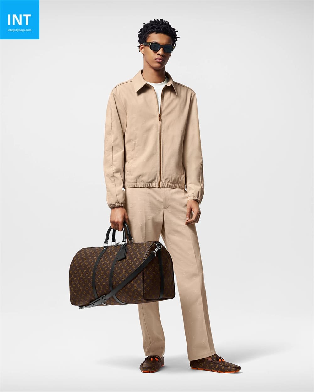 Louis Vuitton M56714 Keepall Bandoulière 55