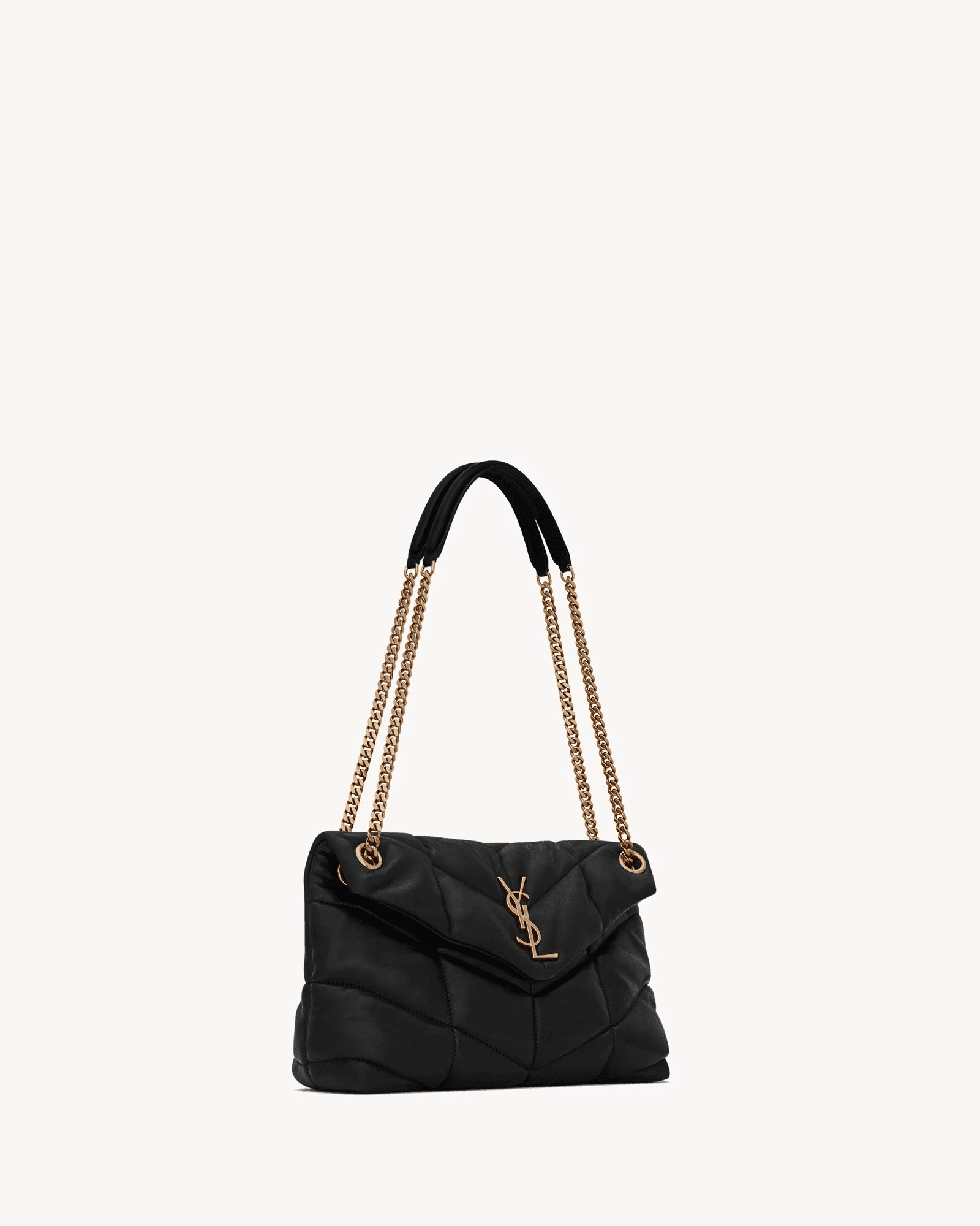 Saint Laurent PUFFER SMALL aus gestepptem Nappaleder