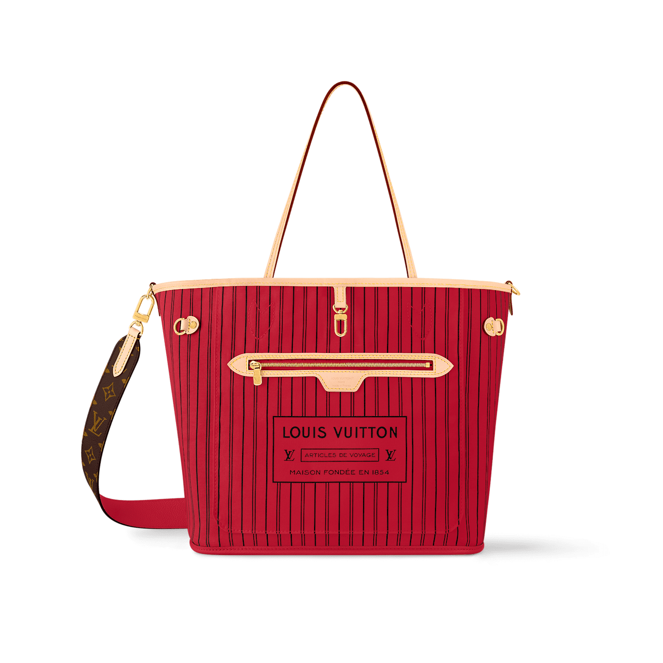 Louis Vuitton M12096 Neverfull Bandoulière Inside Out MM