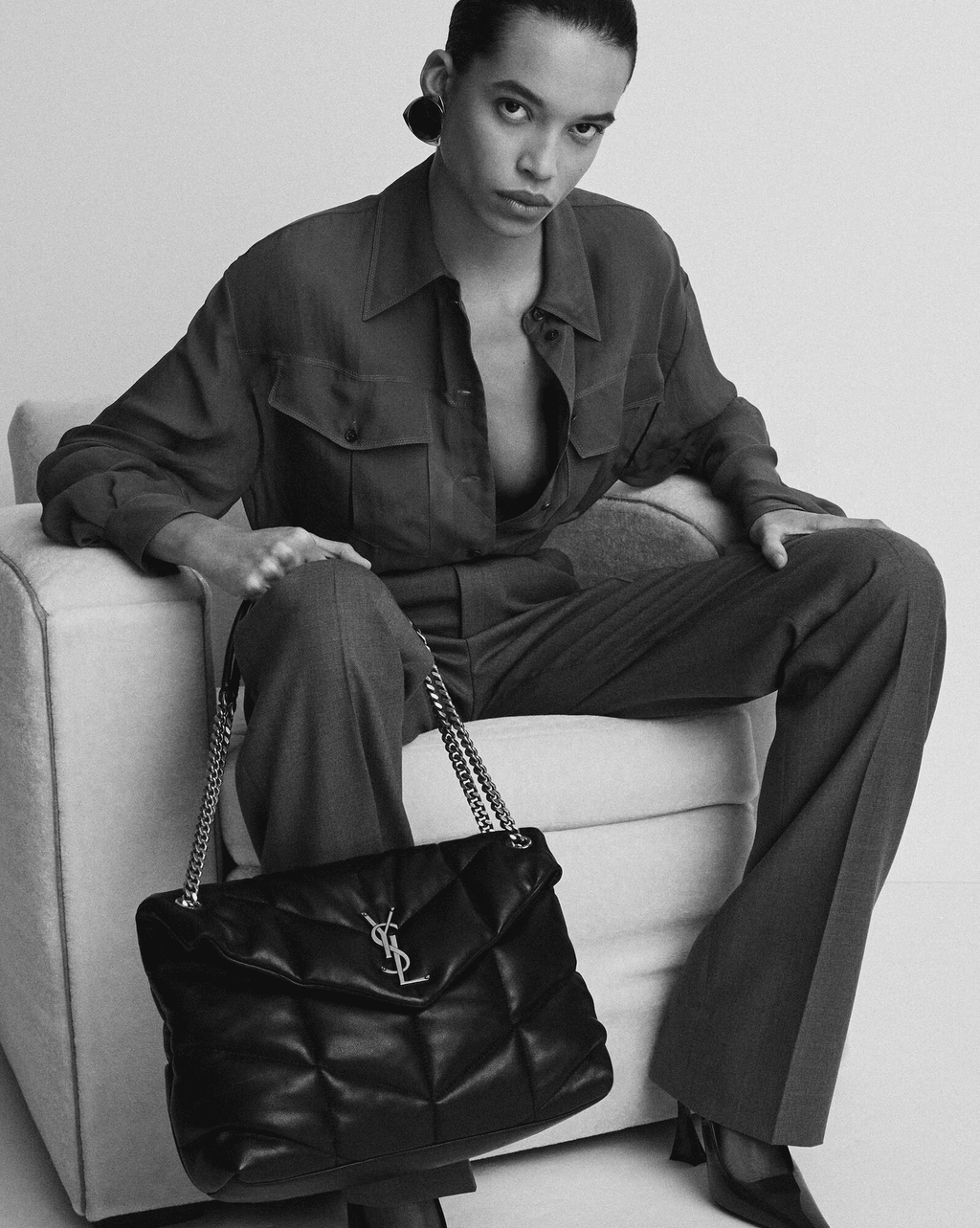 Saint Laurent PUFFER MEDIUM in Nappa leather