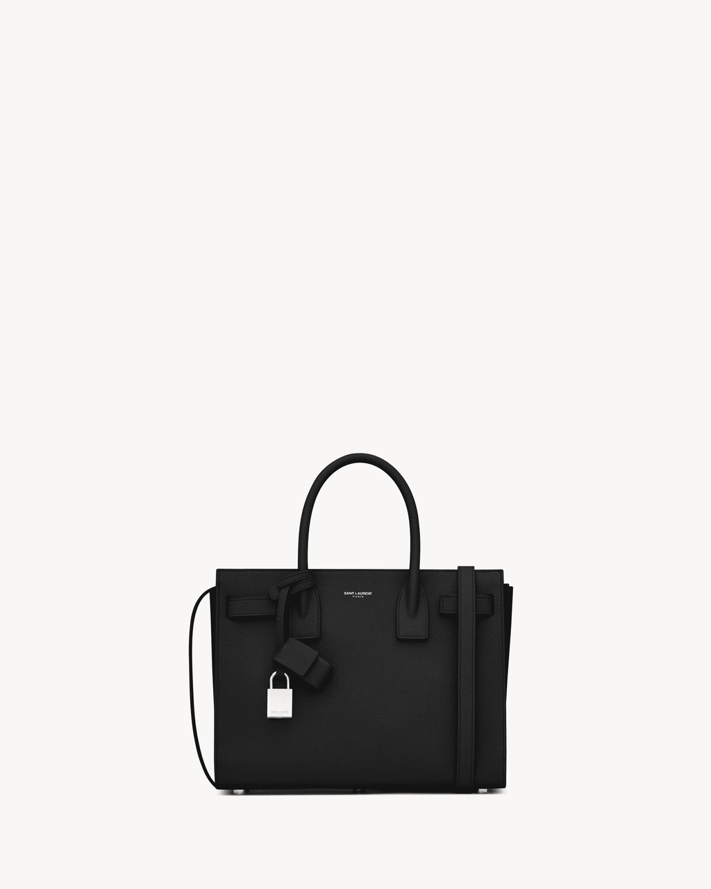 Saint Laurent SAC DE JOUR BABY bag in grained leather