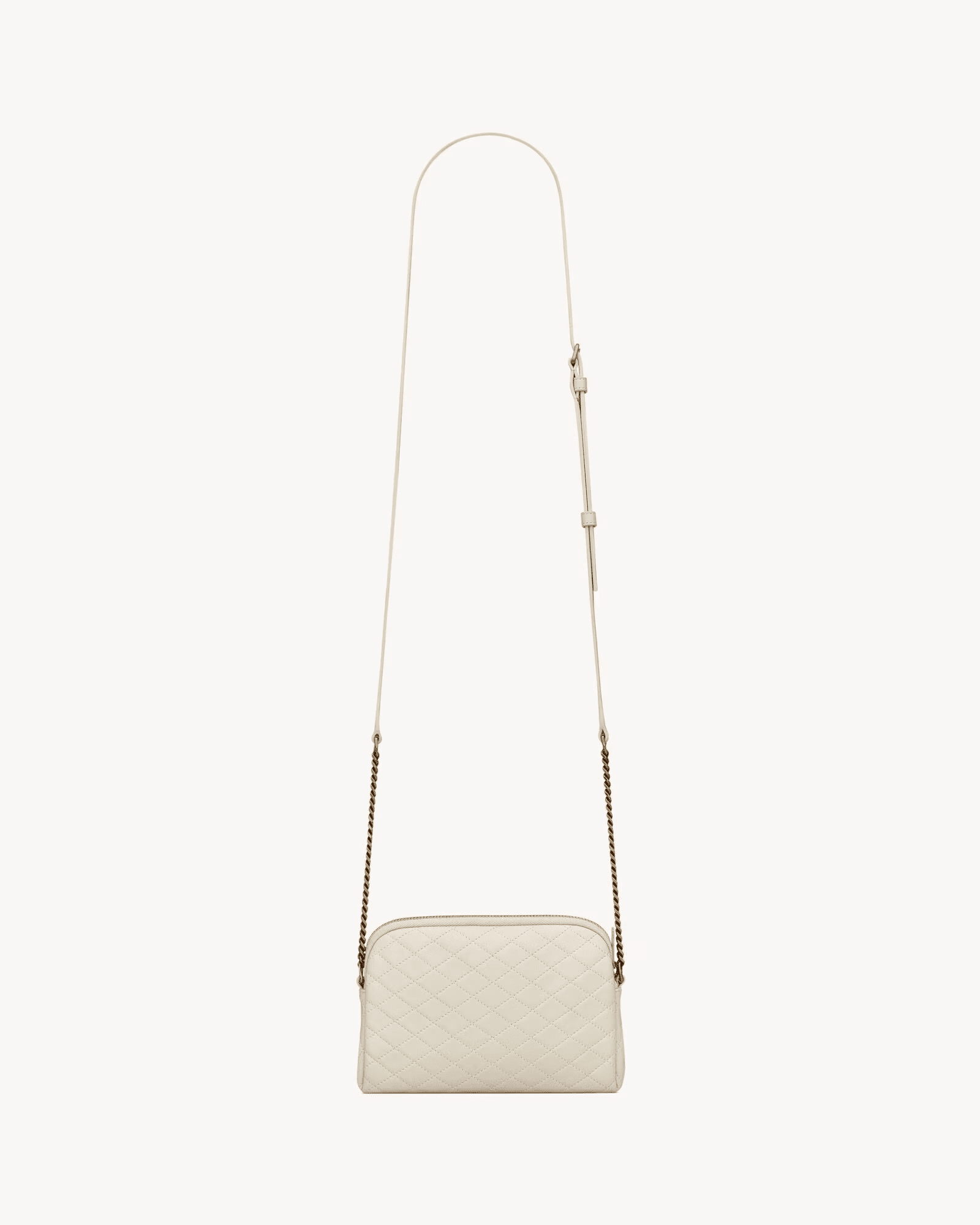 Saint Laurent GABY ZIPPERED POUCH IN LAMBSKIN