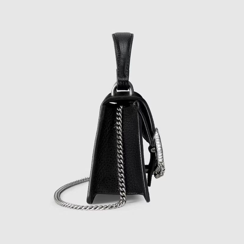 GUCCI DIONYSUS MINI TOP HANDLE BAG(black)