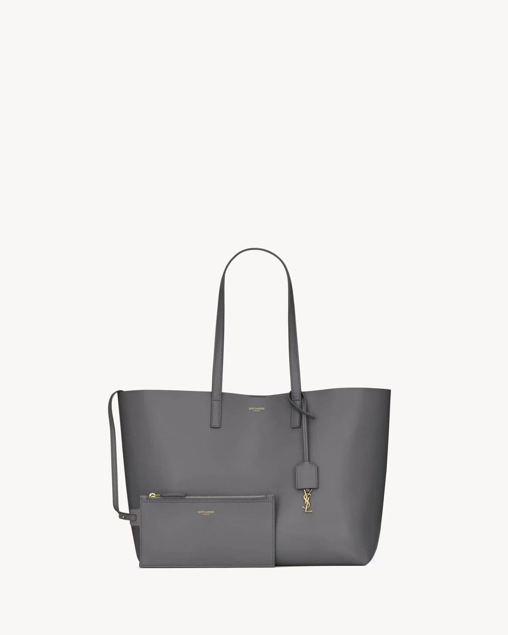 Shopping Saint Laurent leather