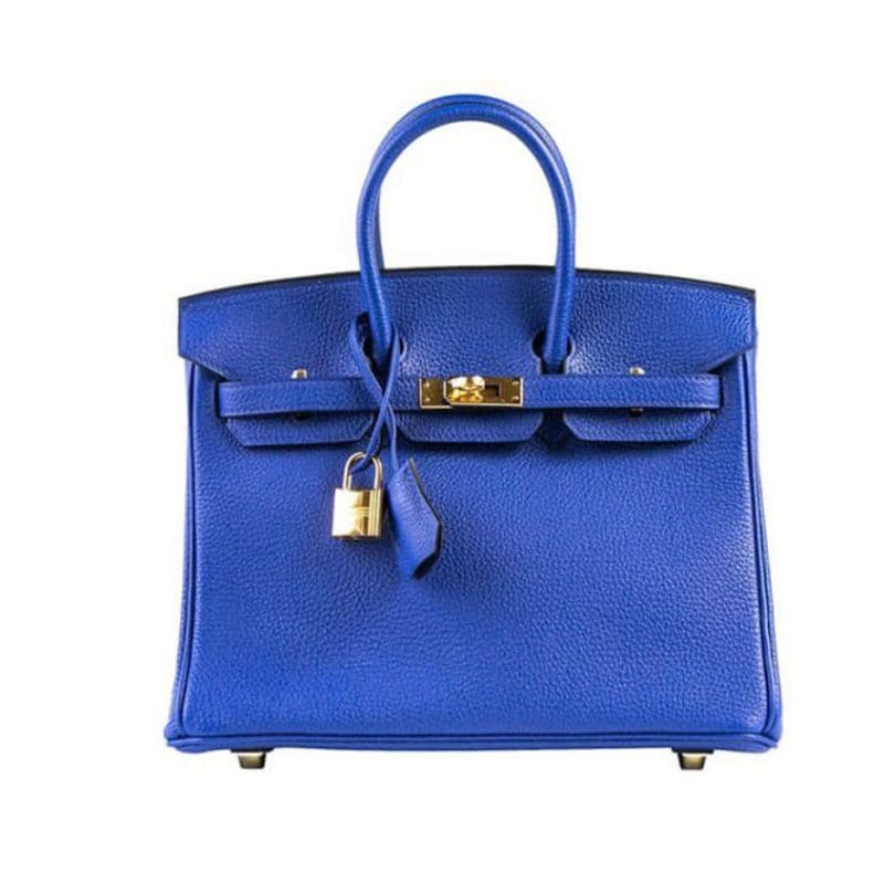 HERMES BIRKIN BAG 25(BLUE)