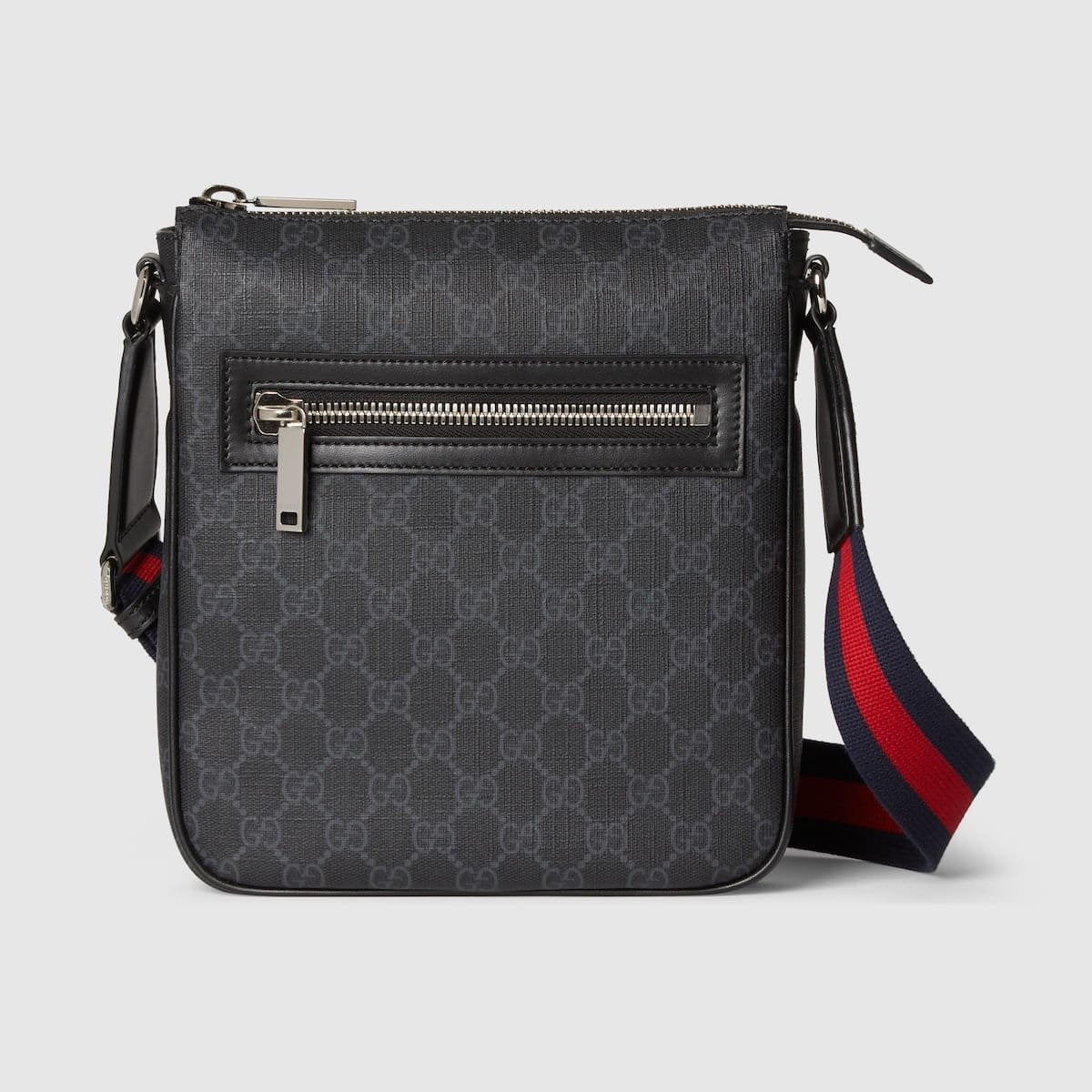 GG Black small messenger bag