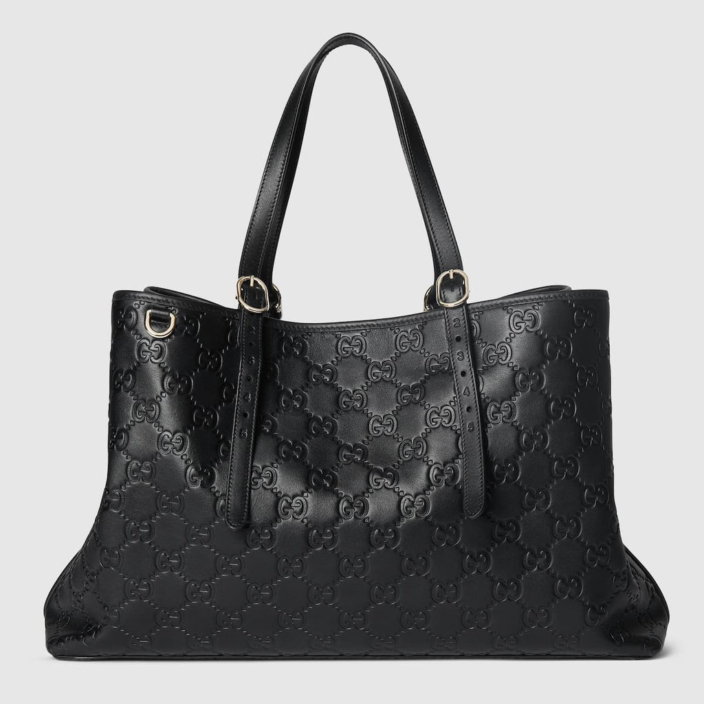 Gucci Emblem large tote bag