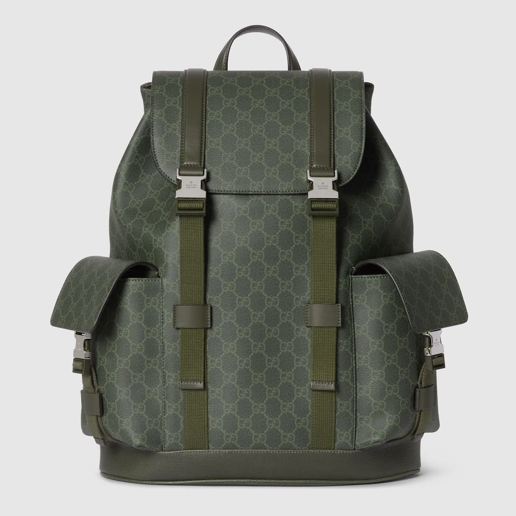 Gucci Monogram large backpack