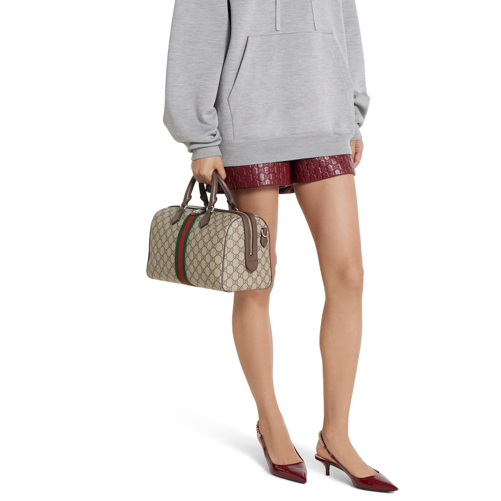 Gucci Ophidia large boston bag