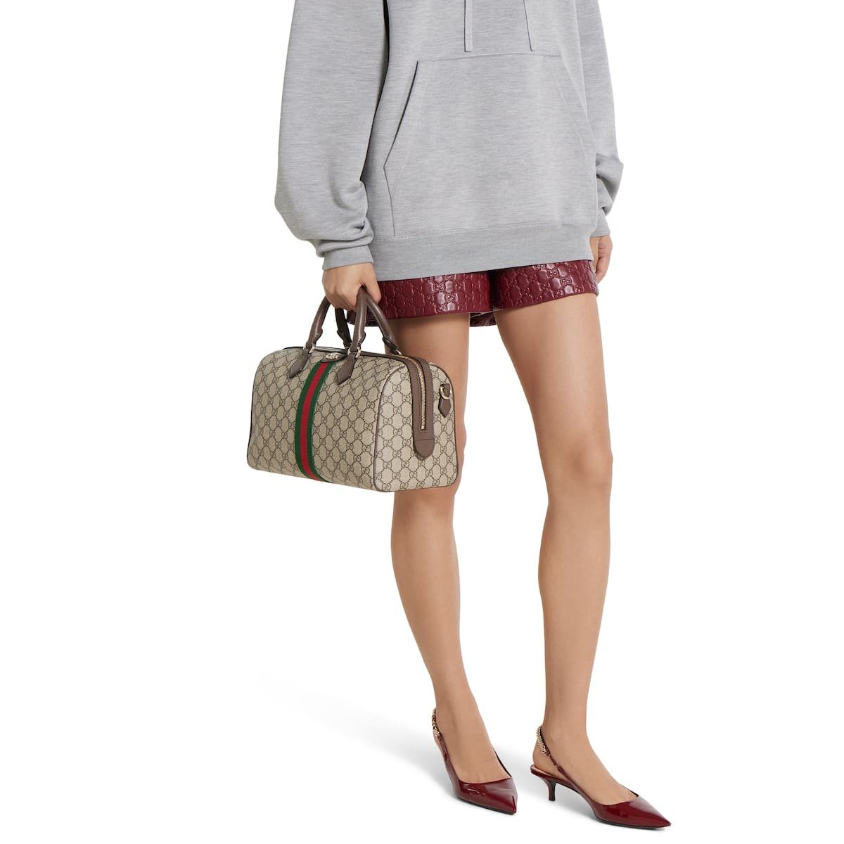 Gucci Ophidia large boston bag