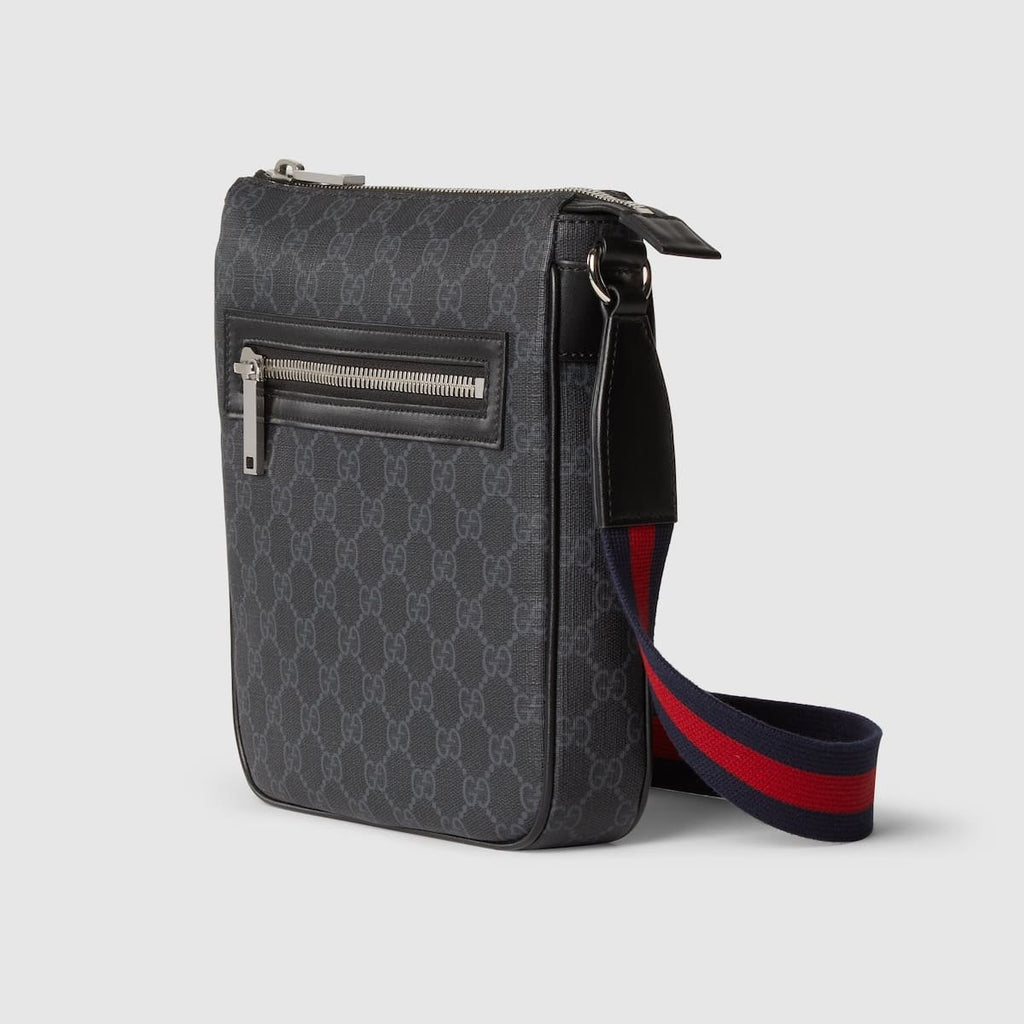 GG Black small messenger bag