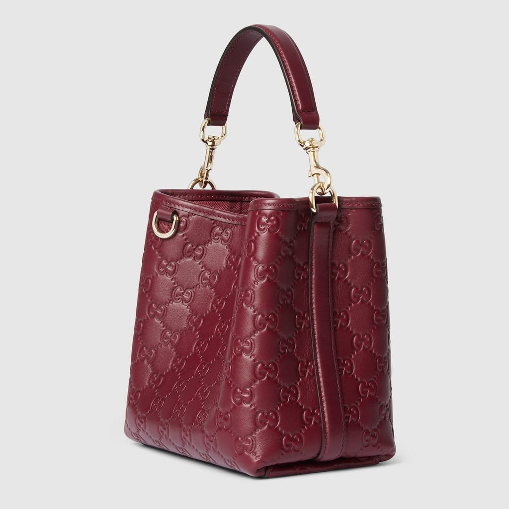 Gucci Emblem small bucket bag