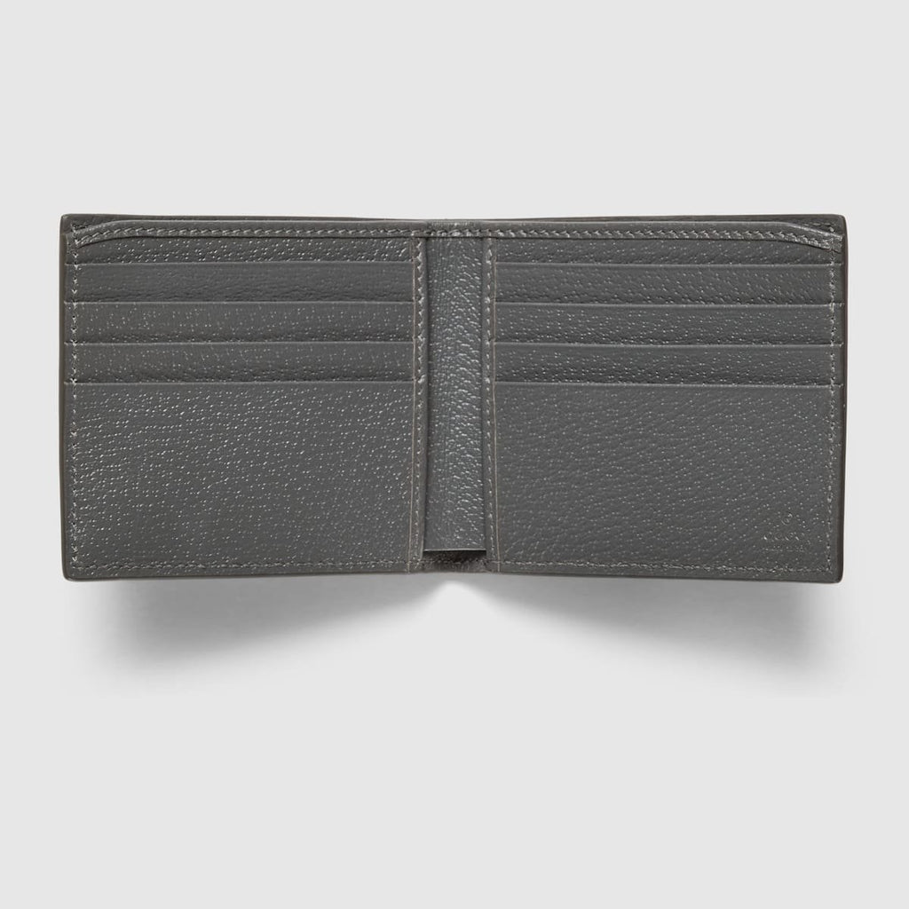 Gucci Grey interior GG bi-fold wallet