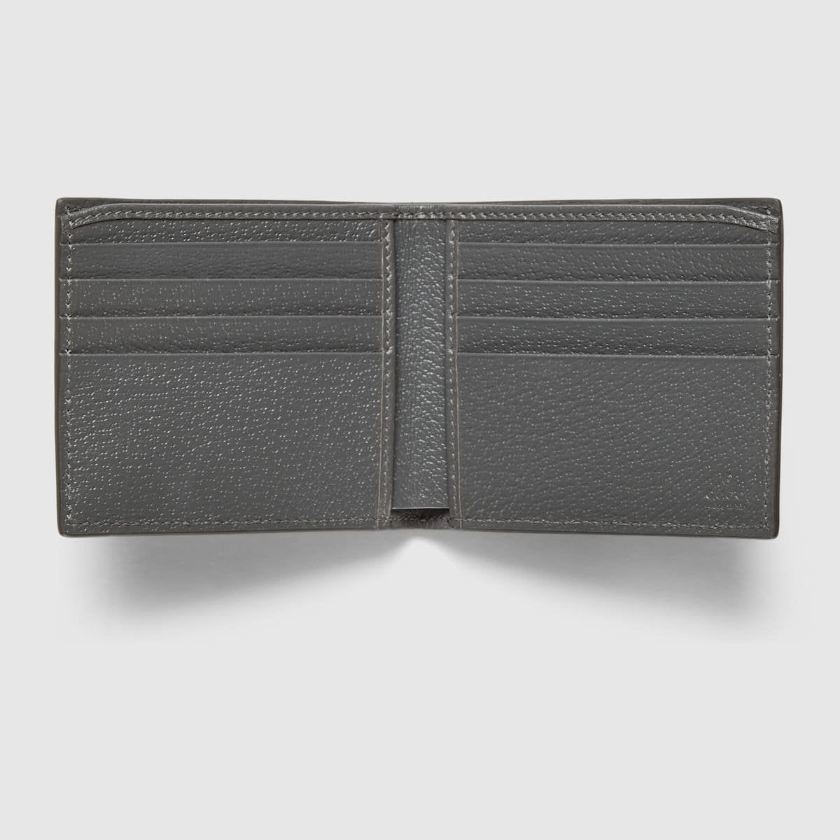 Gucci Grey interior GG bi-fold wallet