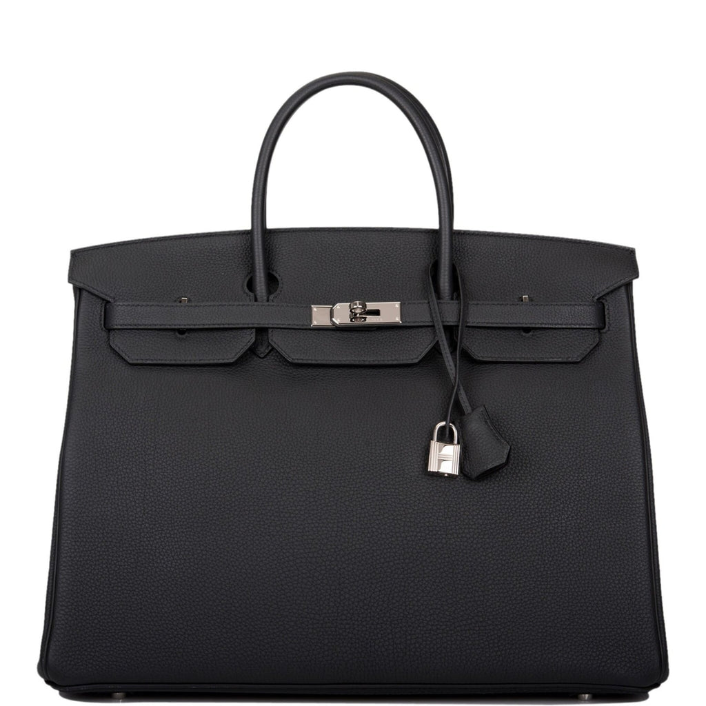 Hermès Birkin 40 Black Togo Palladium Hardware