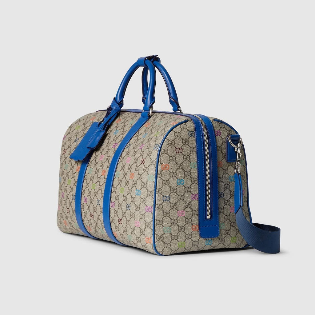 Gucci multicolor medium duffle bag