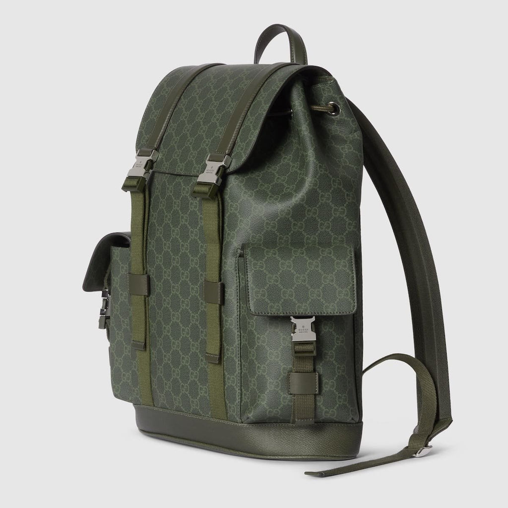 Gucci Monogram large backpack