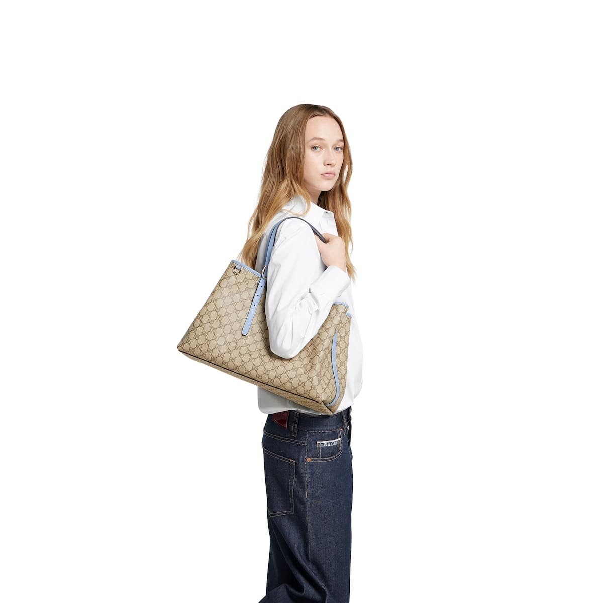 Gucci Emblem large tote bag