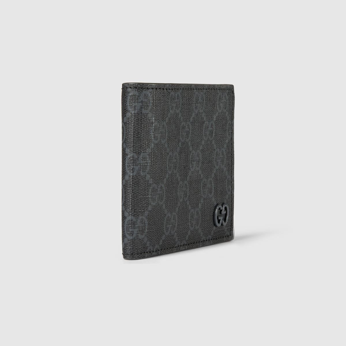 Gucci Grey interior GG bi-fold wallet