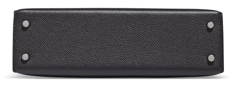Hermès Kelly Touch Mini Lizard, Veau Madame Black Palladium Hardware