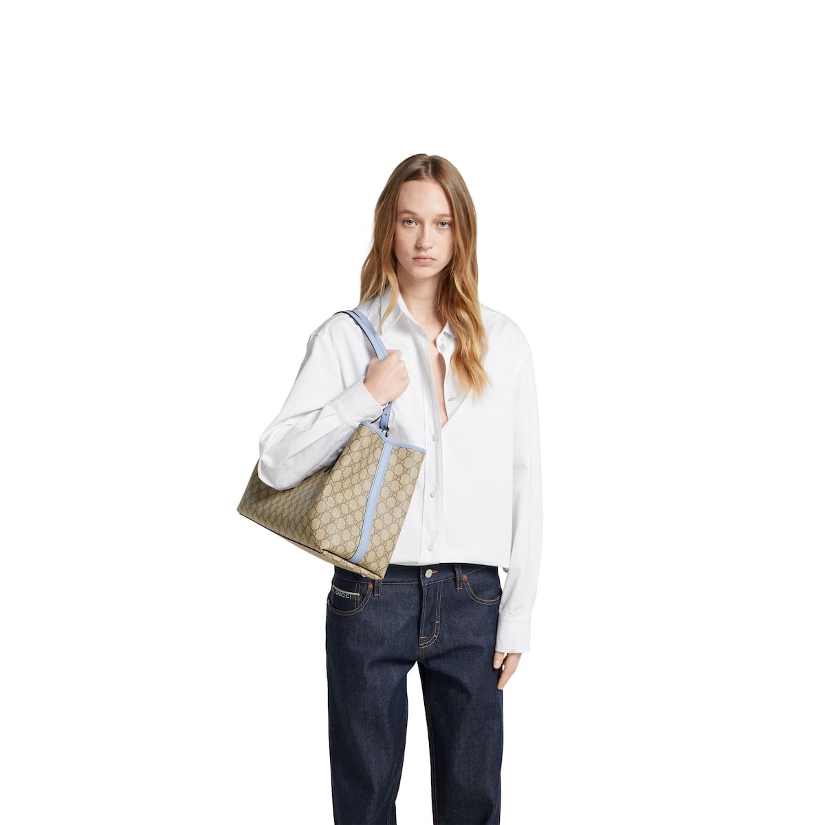 Gucci Emblem large tote bag