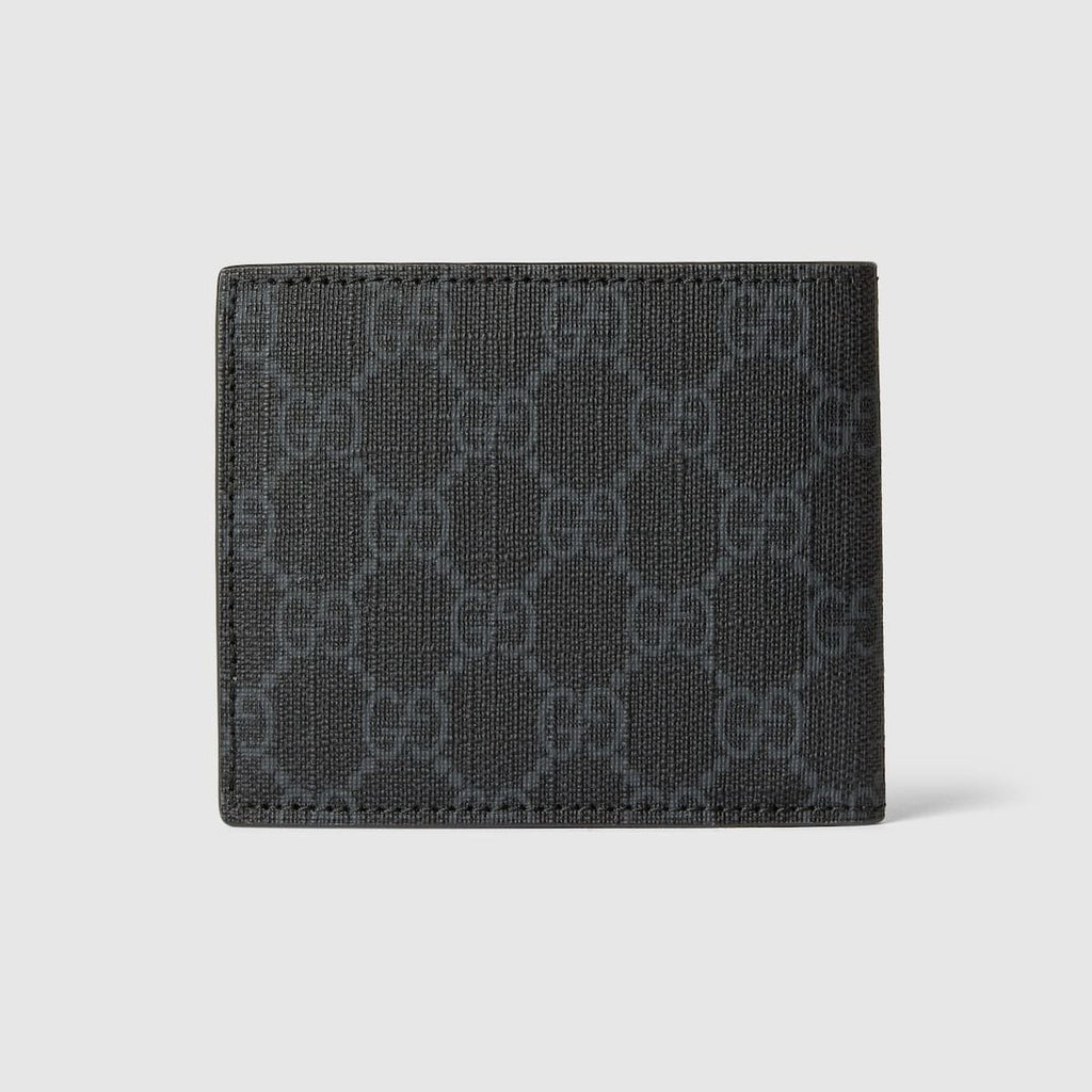 Gucci Grey interior GG bi-fold wallet