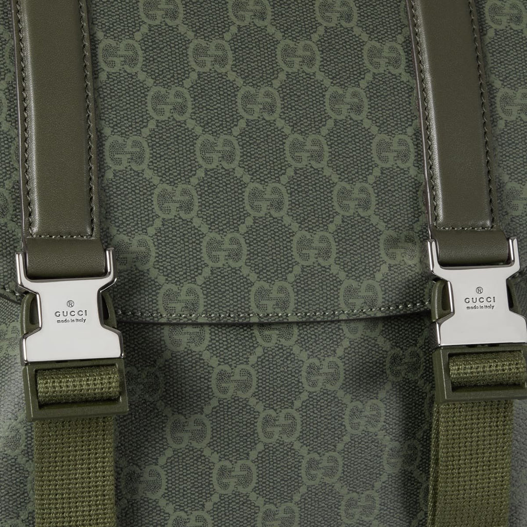 Gucci Monogram large backpack