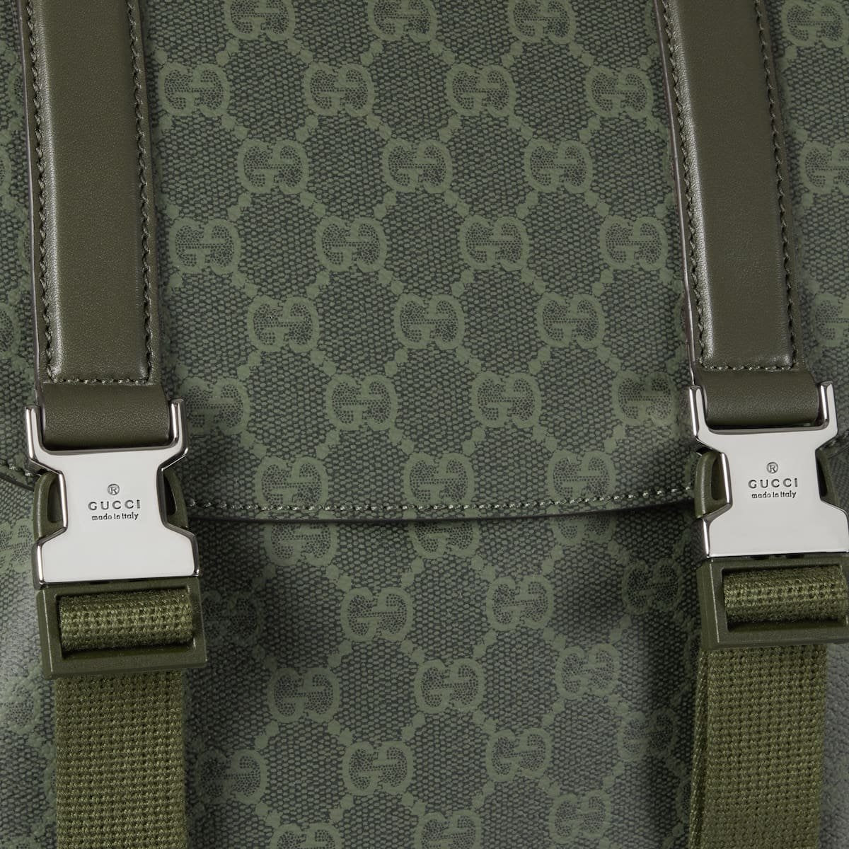 Gucci Monogram large backpack
