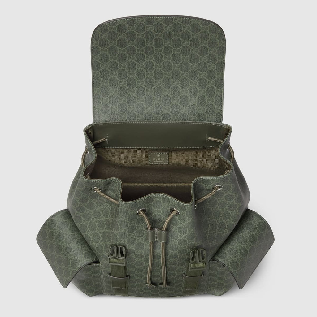 Gucci Monogram large backpack