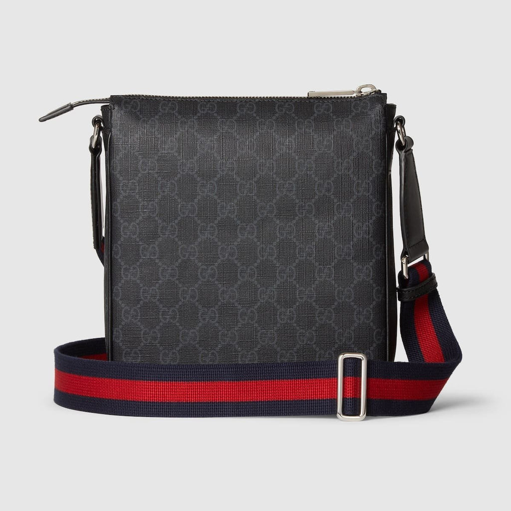 GG Black small messenger bag