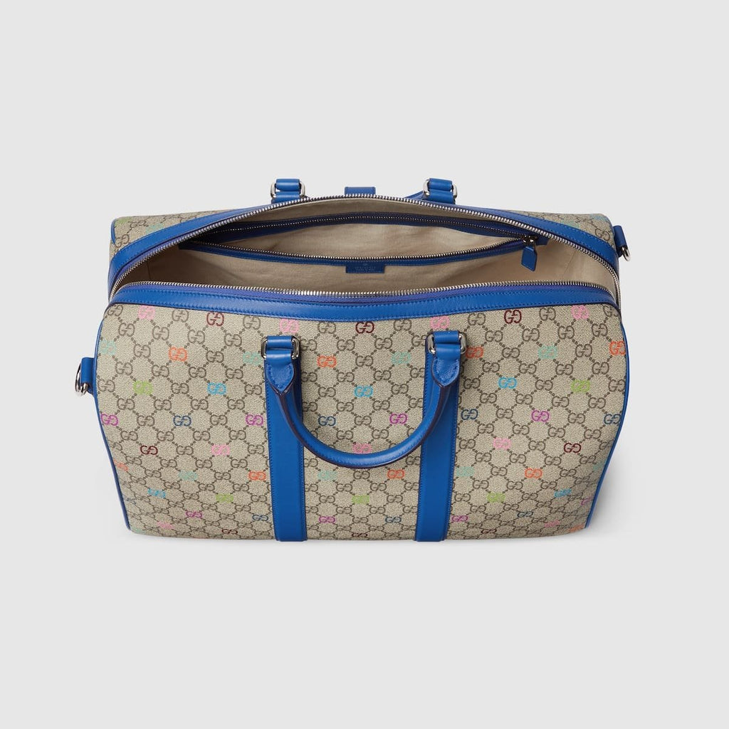 Gucci multicolor medium duffle bag