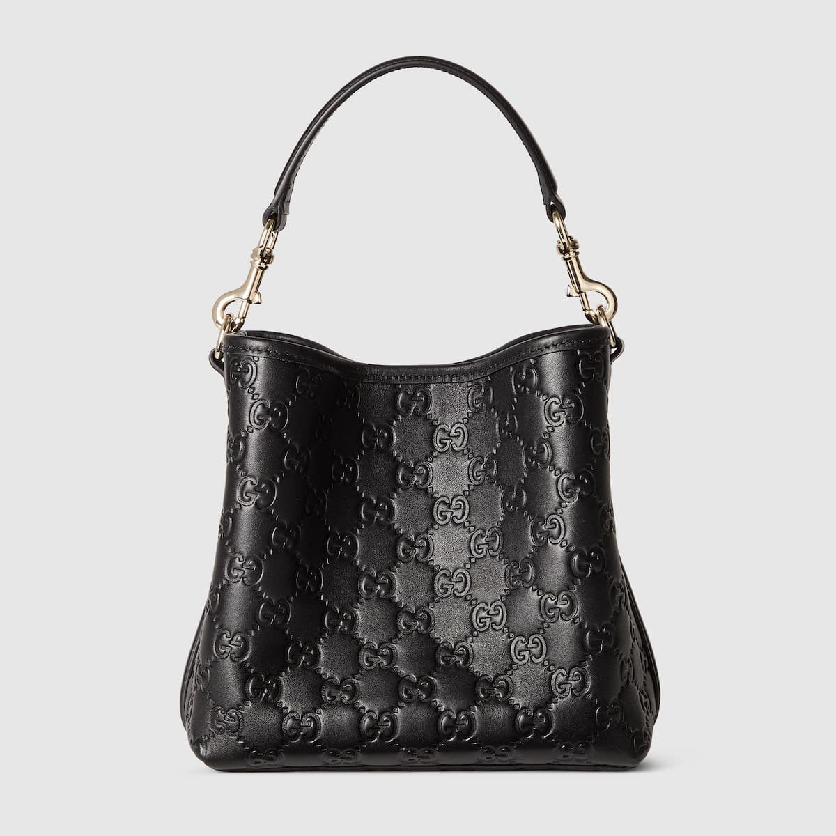 Gucci Emblem small bucket bag