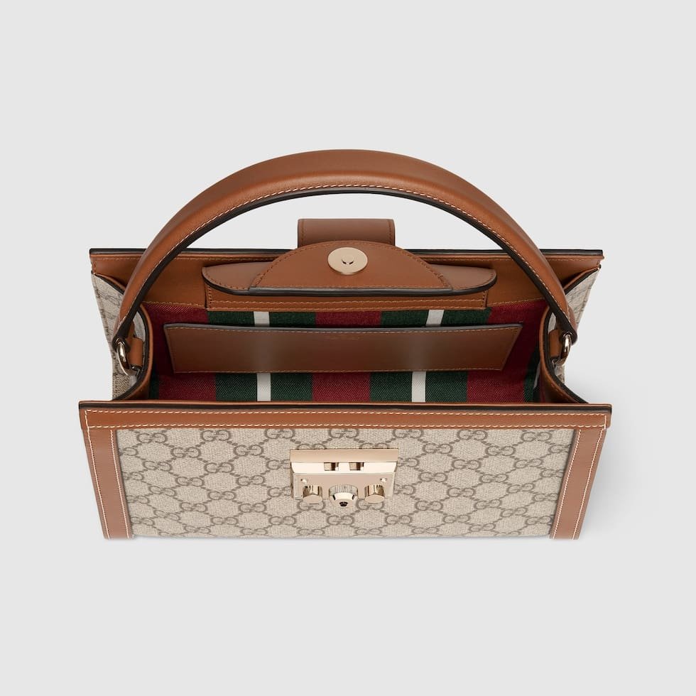 Gucci Padlock medium top handle bag