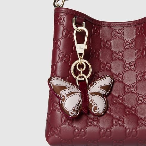 Gucci Emblem small bucket bag