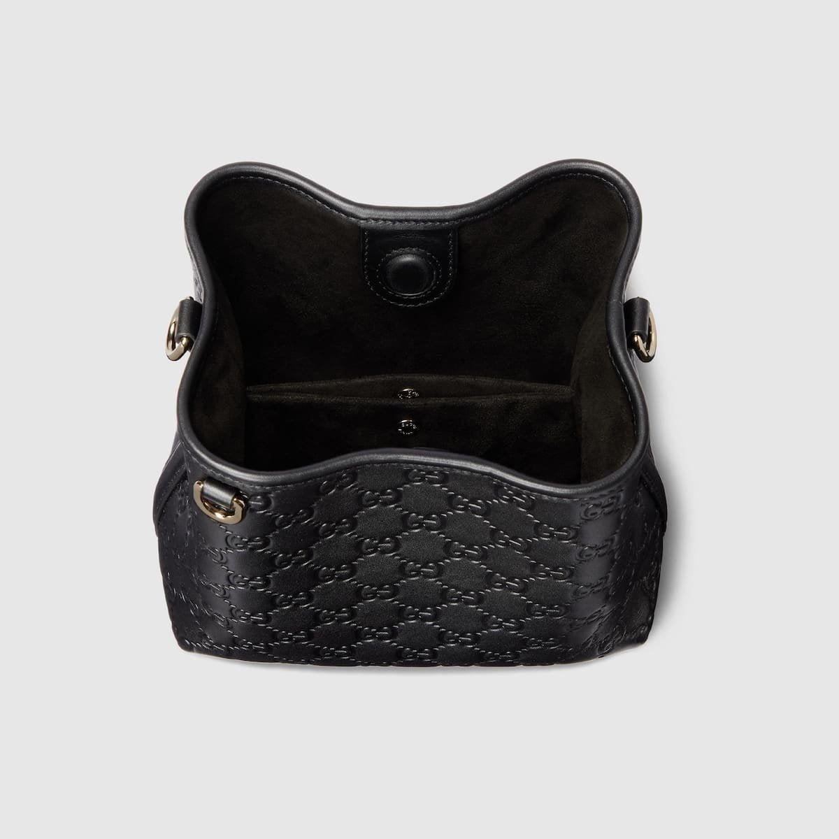 Gucci Emblem small bucket bag