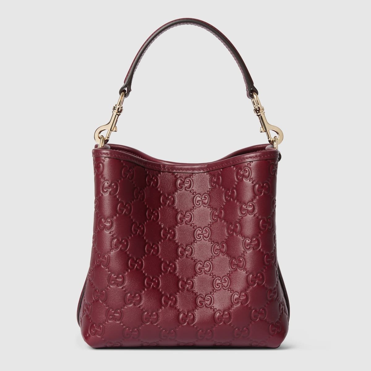 Gucci Emblem small bucket bag