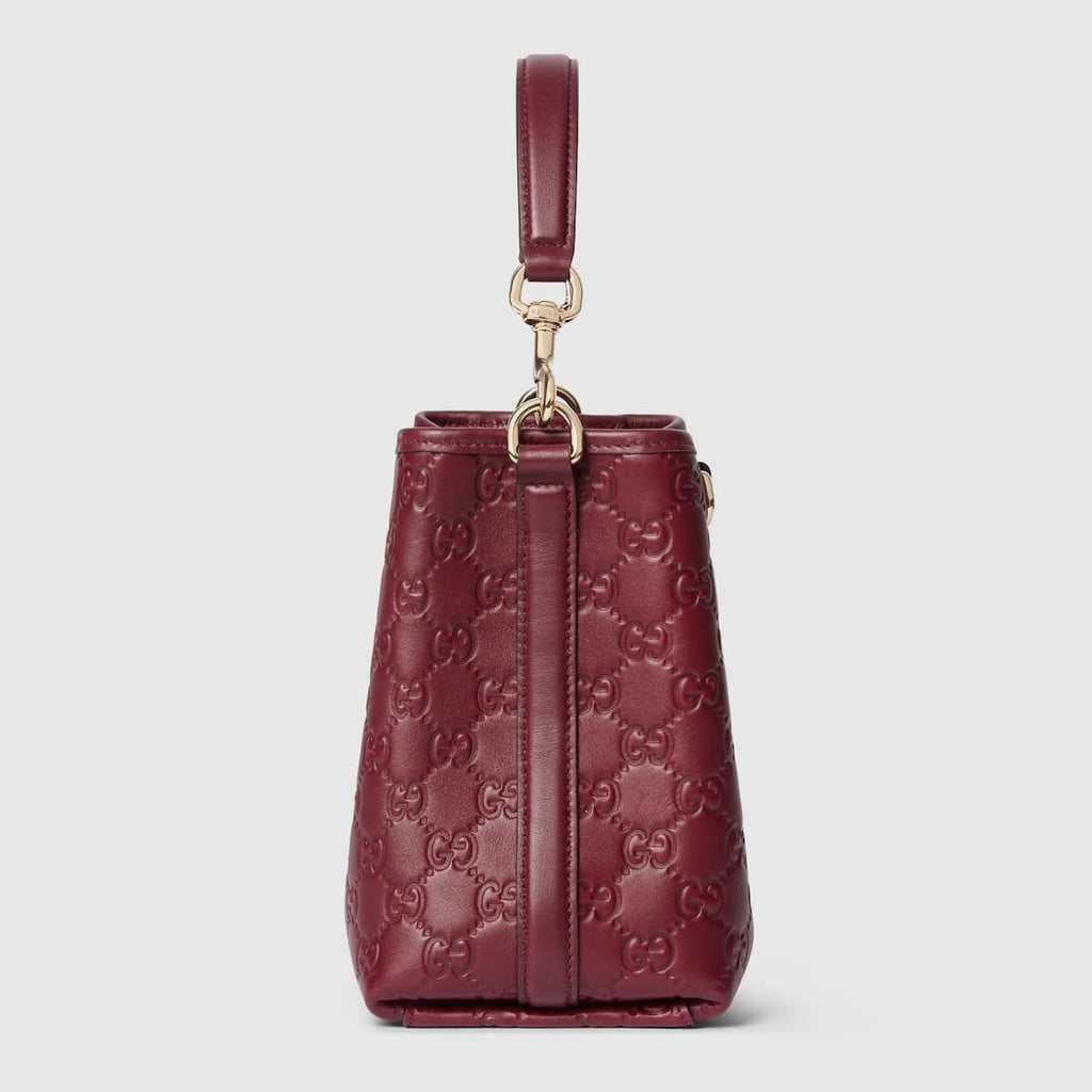 Gucci Emblem small bucket bag