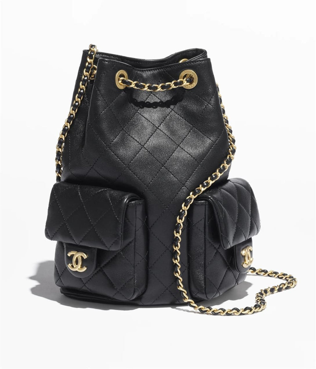 Chanel Cruise 2024/25 Backpack(Black)
