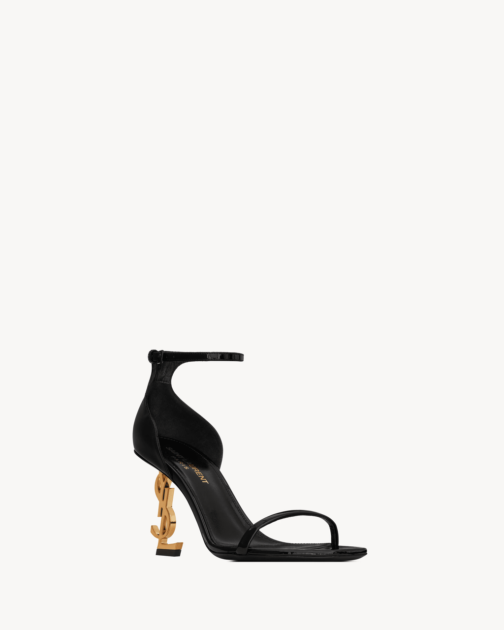 Saint Laurent OPYUM Sandals in patent leather